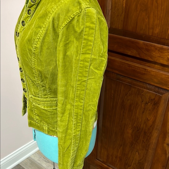 Chico's Vibrant Green Utility Jacket - Picture 10 of 12
